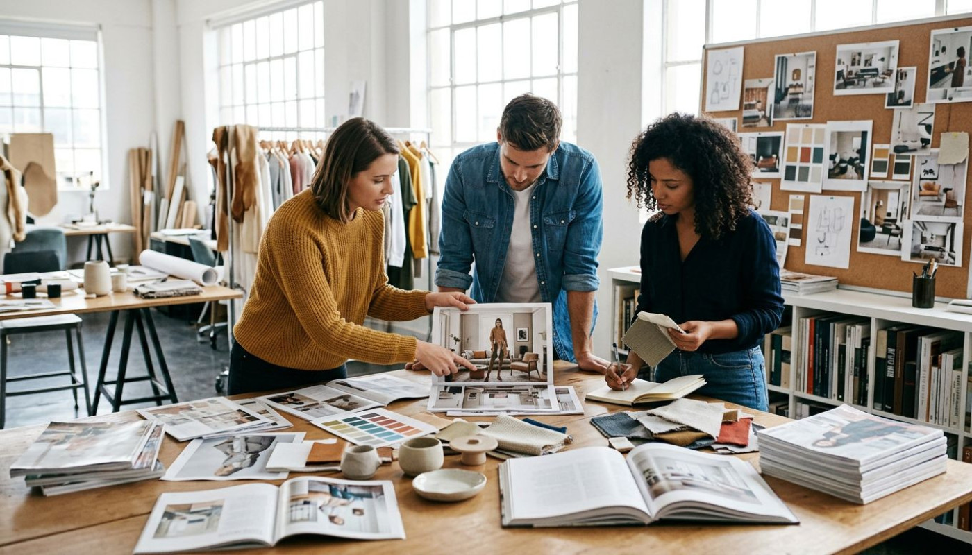 Magazine, die mode und interior verschmelzen lassen – ein blick hinter die kulissen